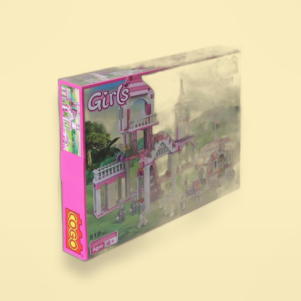 Cogo 3263 Girl Castle Building Set 510 Pieces 3